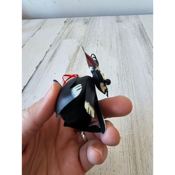 Vintage cat fishbone metal decor ornament set‎ Xmas tree - Picture 9 of 11